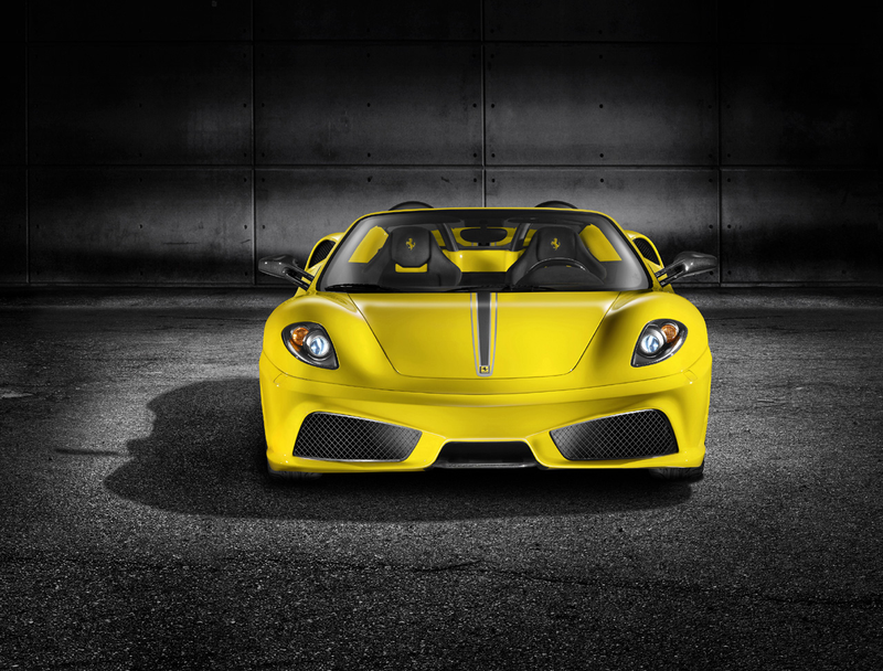 Illustration for article titled Ferrari Scuderia Spider 16M Unveiled Live At Mugello With Stickers, 16 GB Ferrari iPod Touch